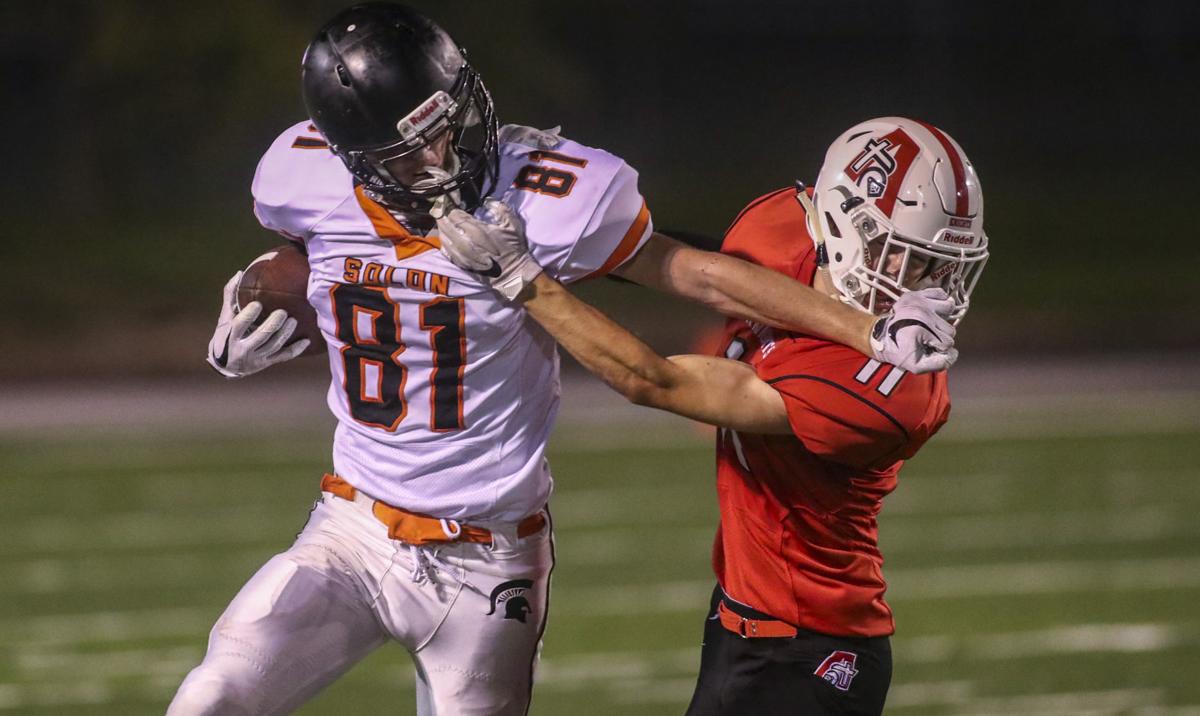 No 4 Solon Breezes Past Assumption High School Football