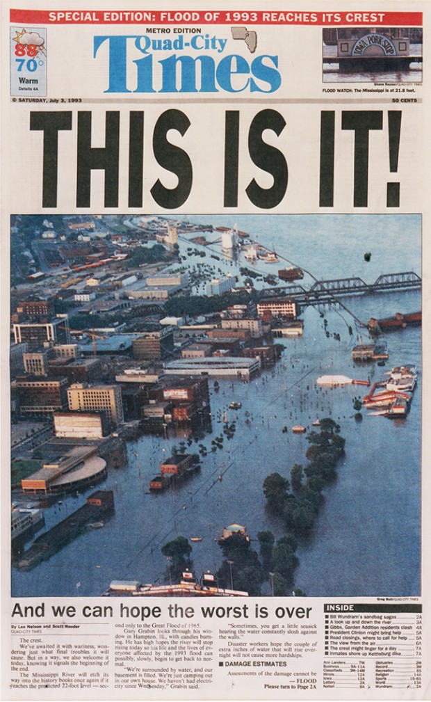 Auto Repair Chicago >> Times front pages through 1993 flood : Weather Auto Repair Chicago >> Times front pages through 1993 flood : Weather