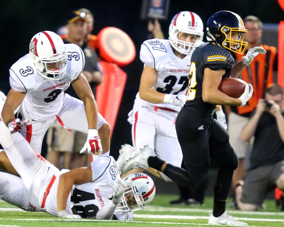 Motivated Bulldogs Score Record Setting Rout Of Assumption High