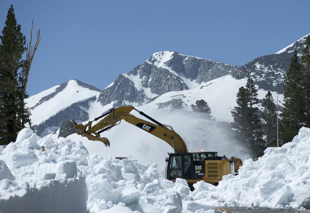 Photos As summer approaches, these California crews are still plowing snow National News