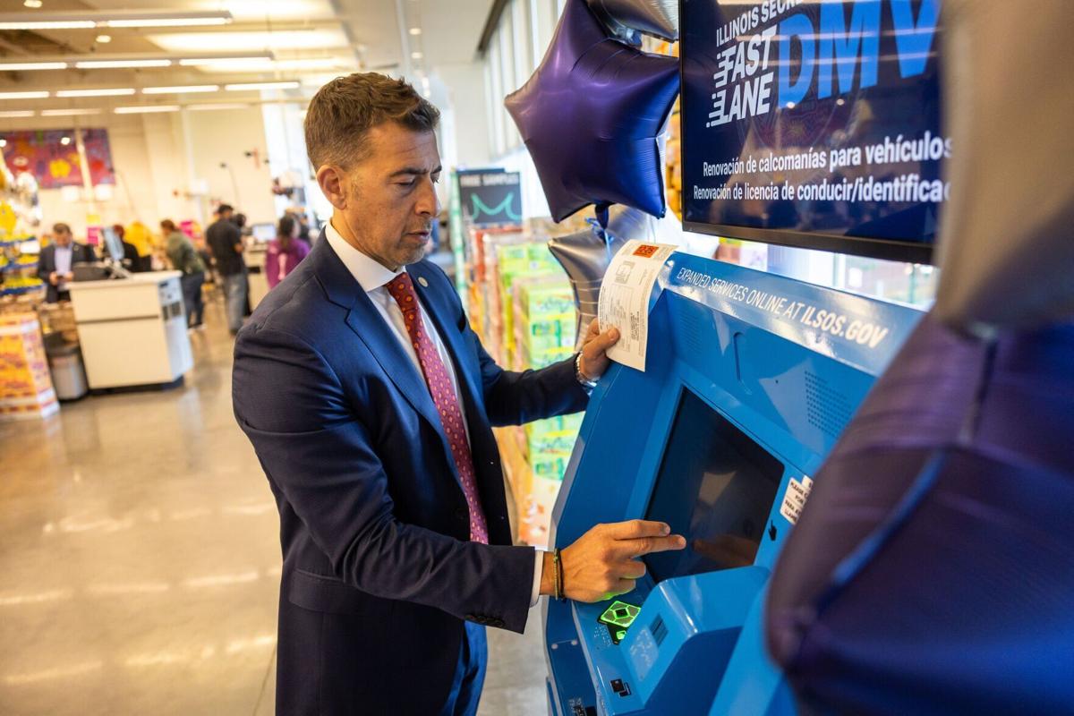 Illinois installs supermarket kiosks for license renewals, other DMV