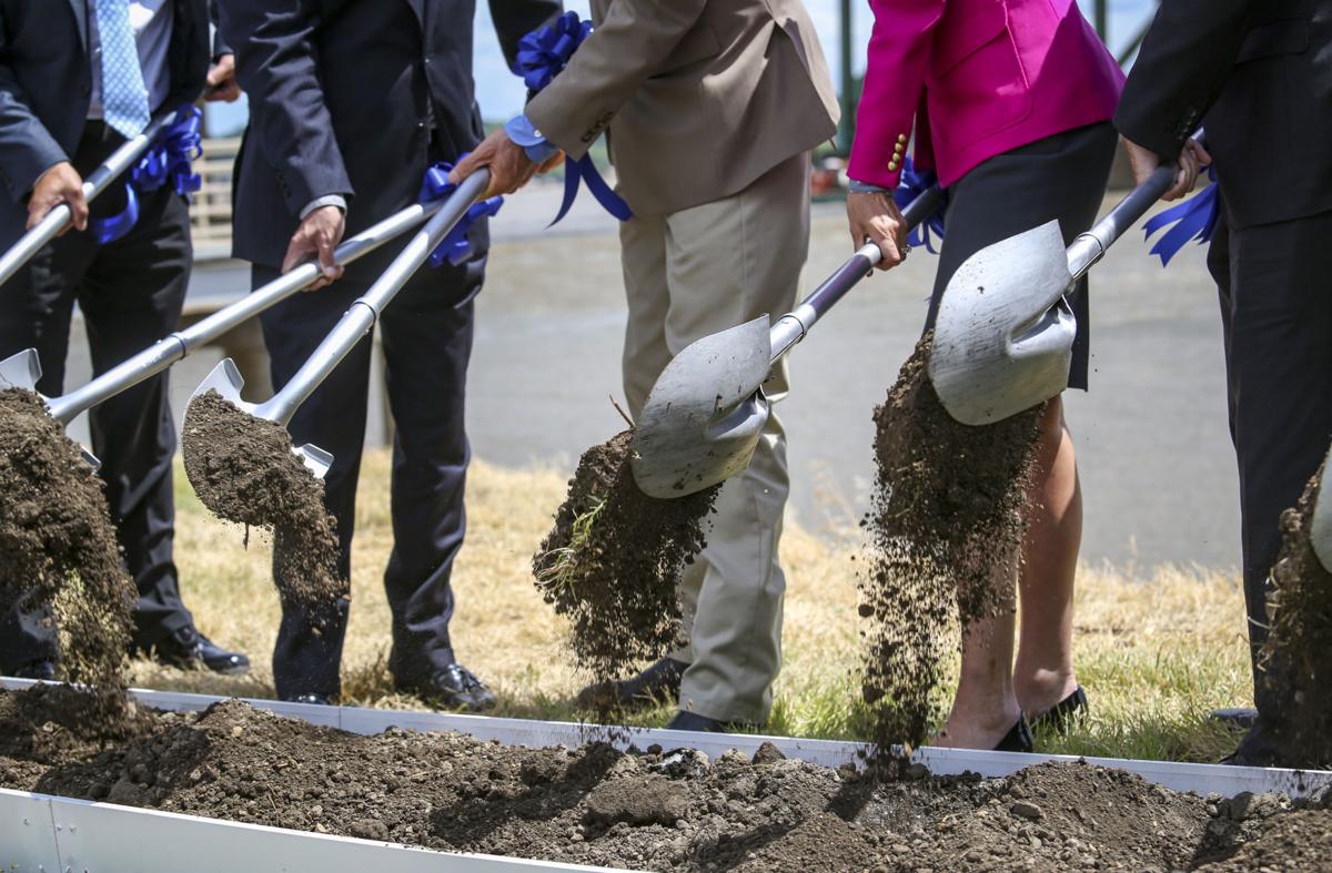 I-74 groundbreaking