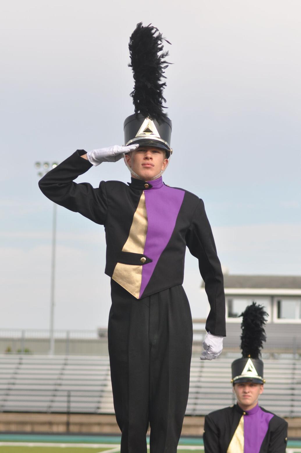 Photos El PasoGridley Titan Marching Band performs at Maple Leaf