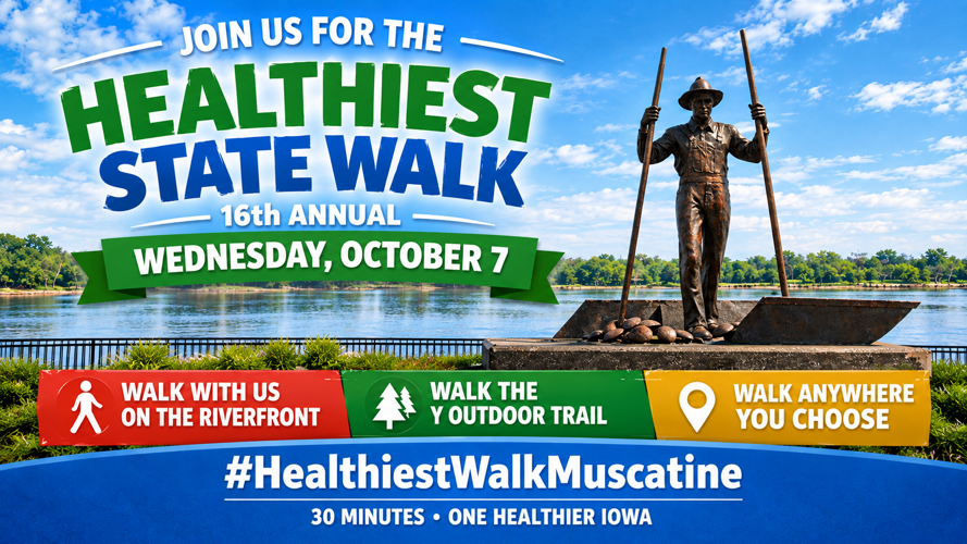 Walking toward a stronger, healthier Muscatine