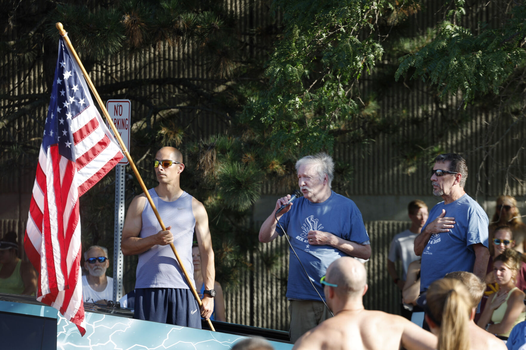 Friends run QC Times Bix 7 course each week this year