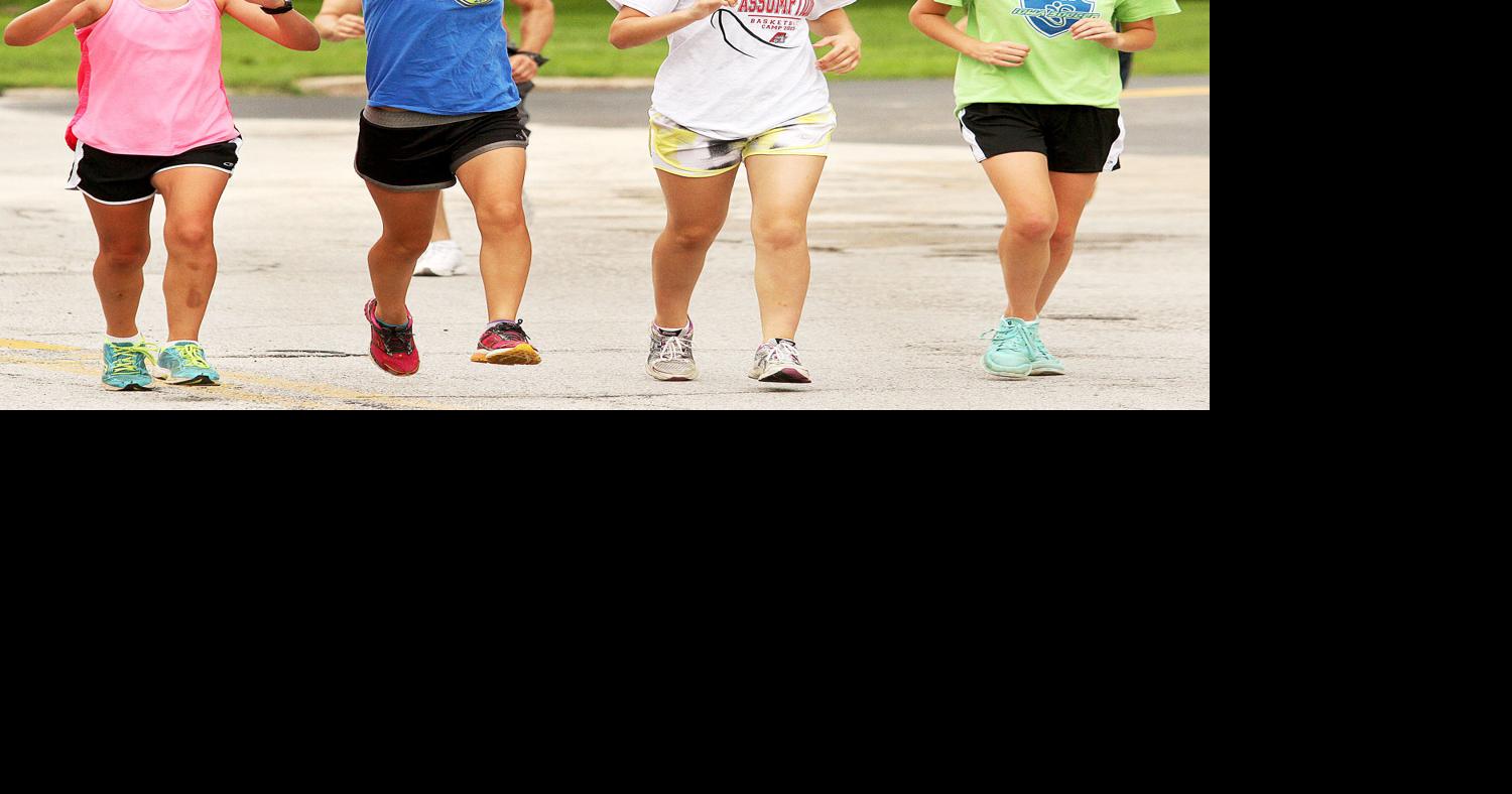 QuadCity Times Bix 7 training schedules for runners and walkers