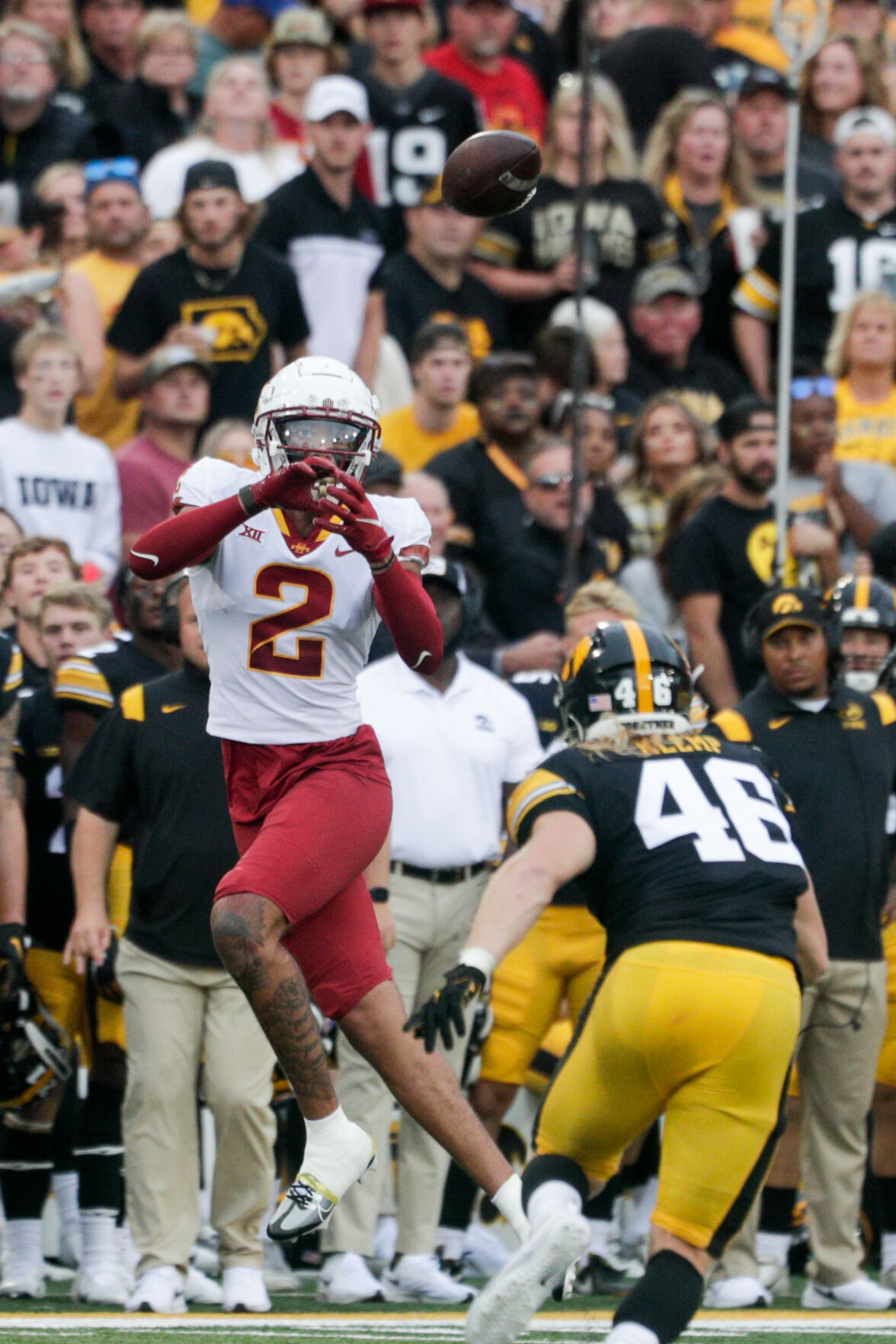 ISU football practice gives glimpse at Rocco Becht, Greg Gaines