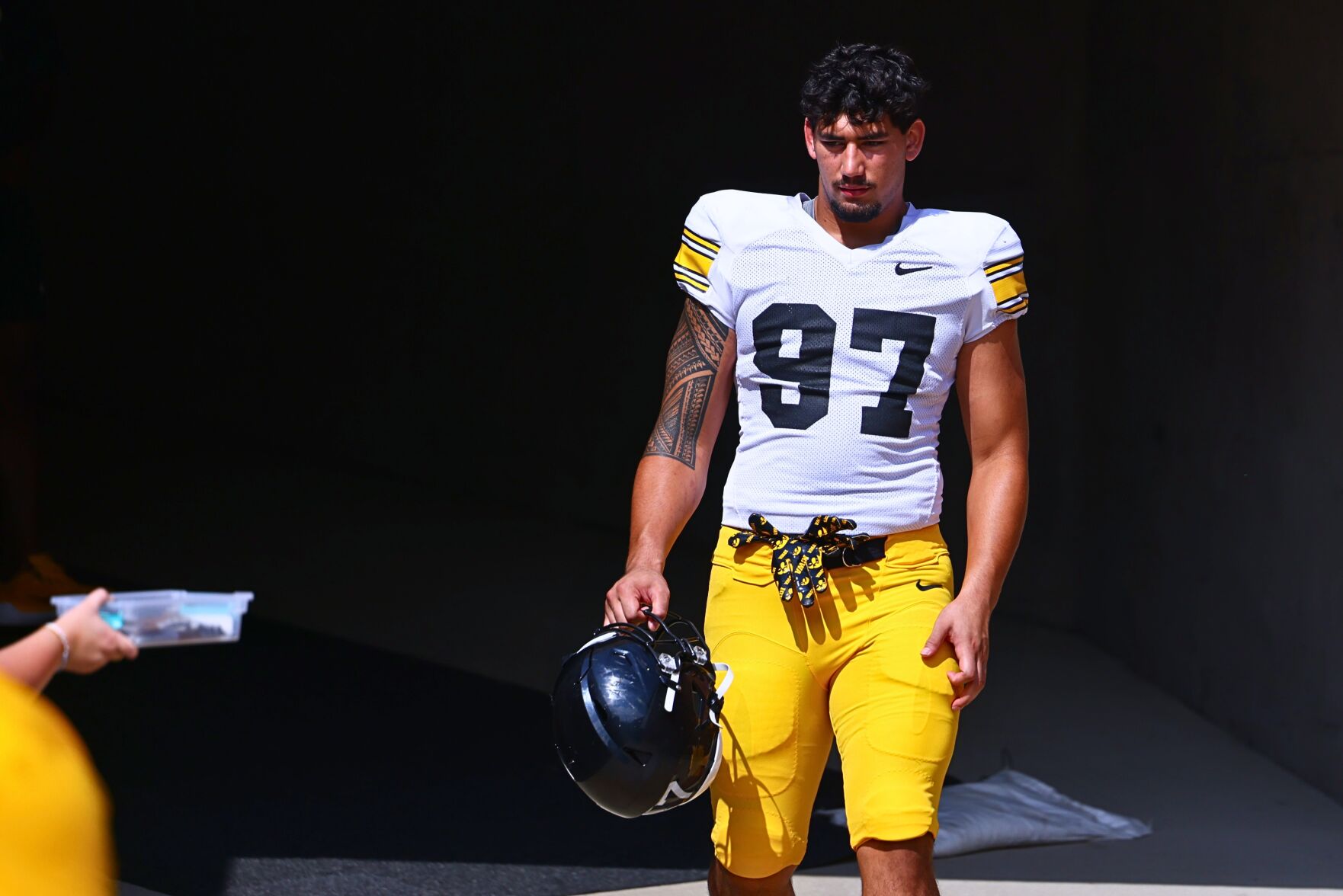 Iowa's Iose Epenesa discusses carrying on family legacy