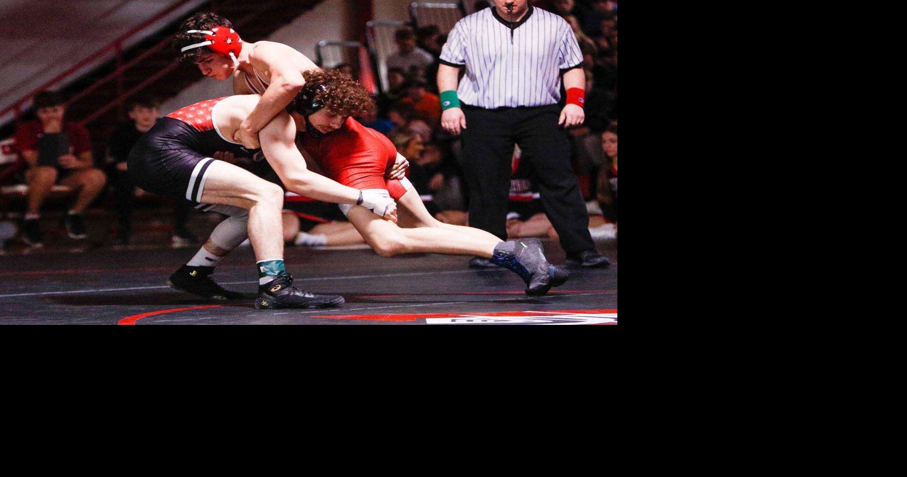 Iowa state wrestling tournament Assumption captain Macias is wrestling