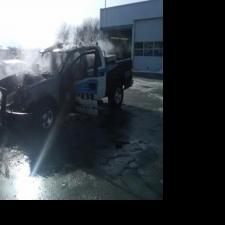 EM police car destroyed by fire will be replaced