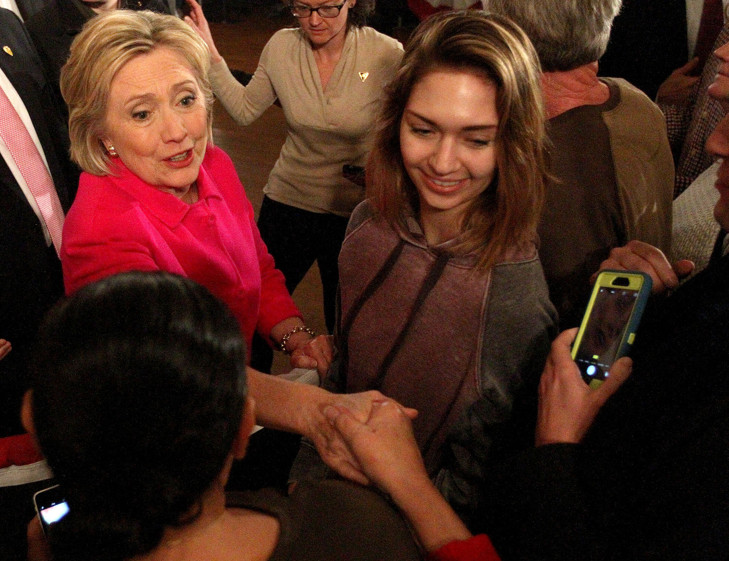 sanders supporters joining hands sanders supporters joining hands