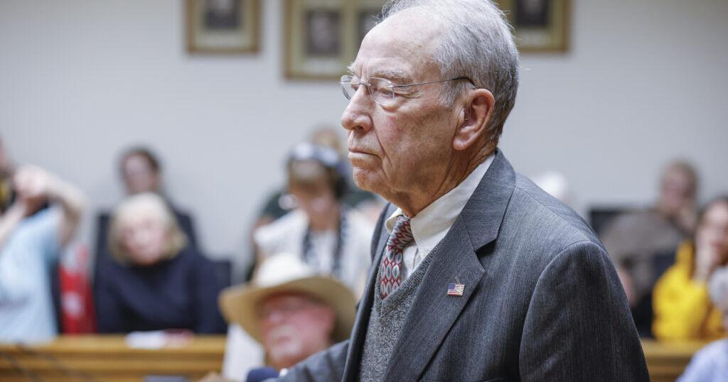 Sen “Chuck” Grassley talks negotiations on “big beautiful bill,” Ukraine, tariffs