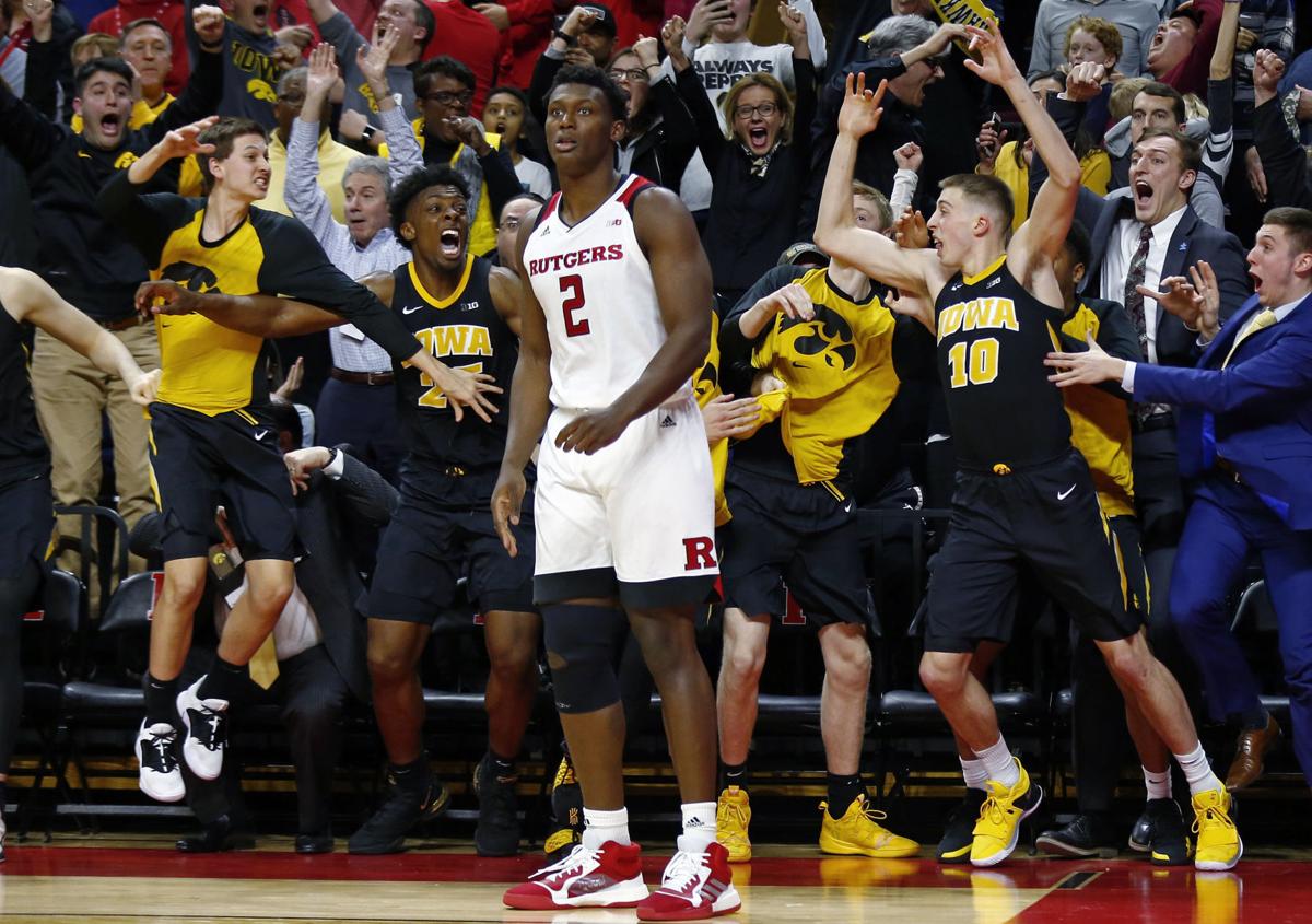 Iowa Rutgers At A Glance Iowa Hawkeyes Basketball Qctimes Com