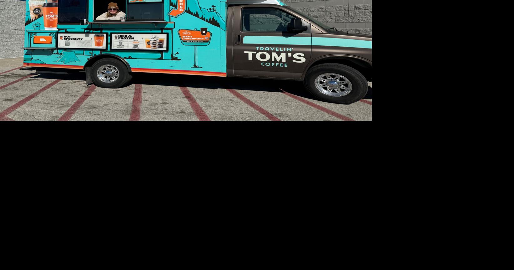 Travelin' Tom's Coffee Truck celebrates in Davenport