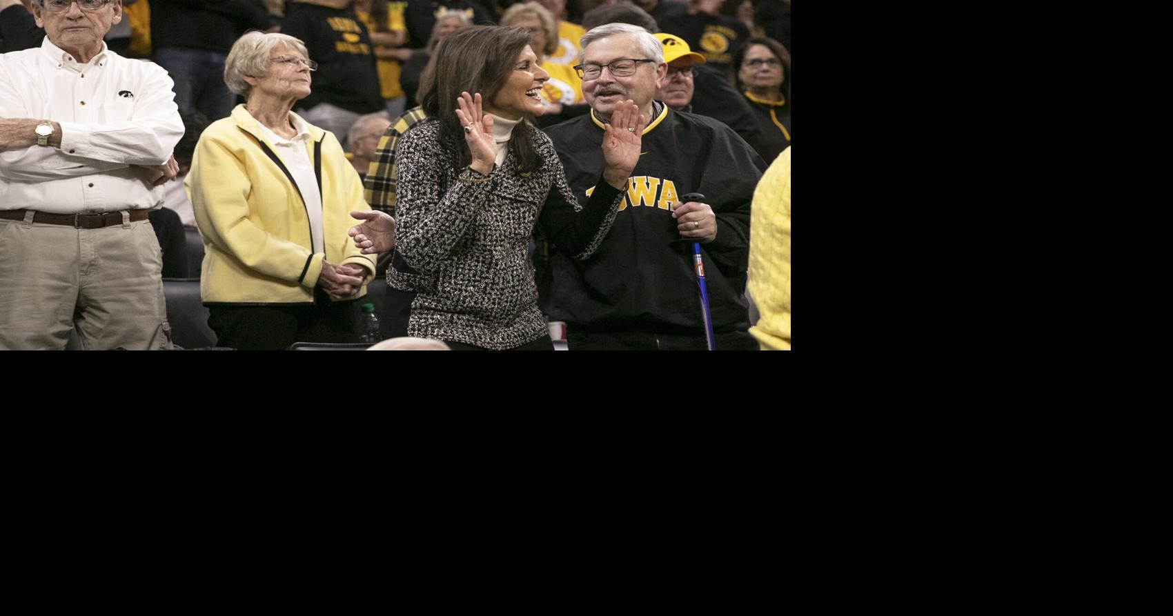 Haley mixes up name of Iowa’s Caitlin Clark during Coralville stop