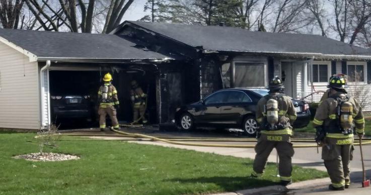 Monday morning fire damages East Moline home