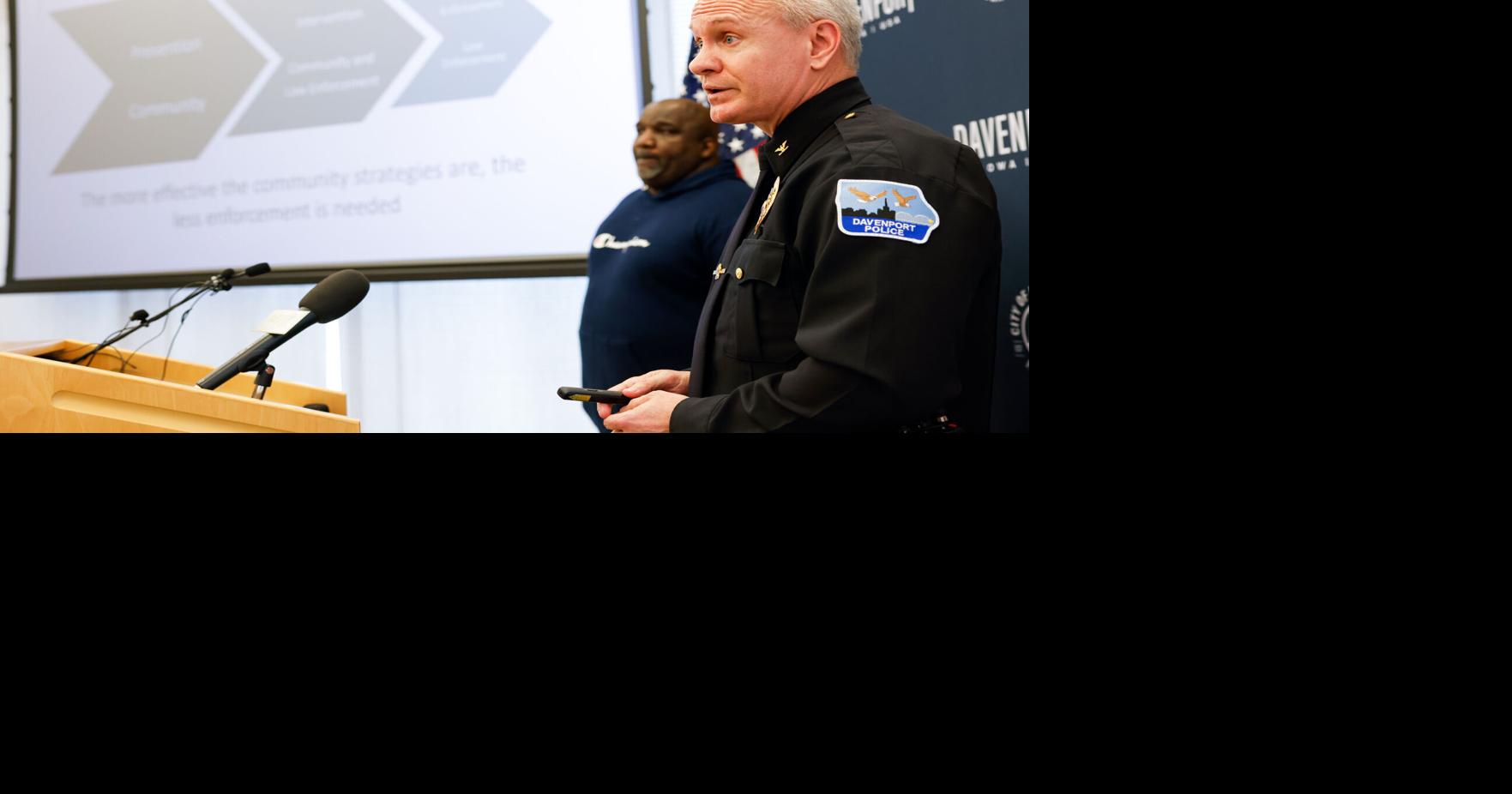 Chief talks gun violence in Davenport