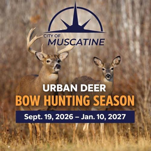 Announce 2026–2027 Urban Deer Bow Hunting Season dates