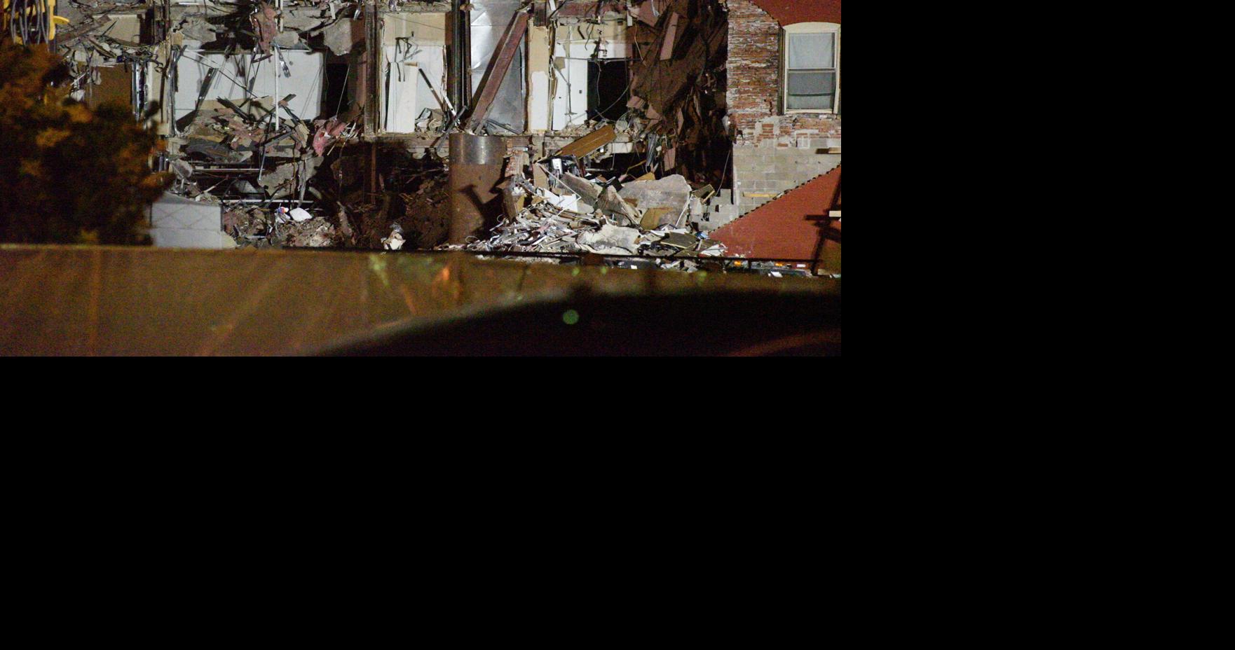 Demolition of collapsed apartment building begins early Saturday ...