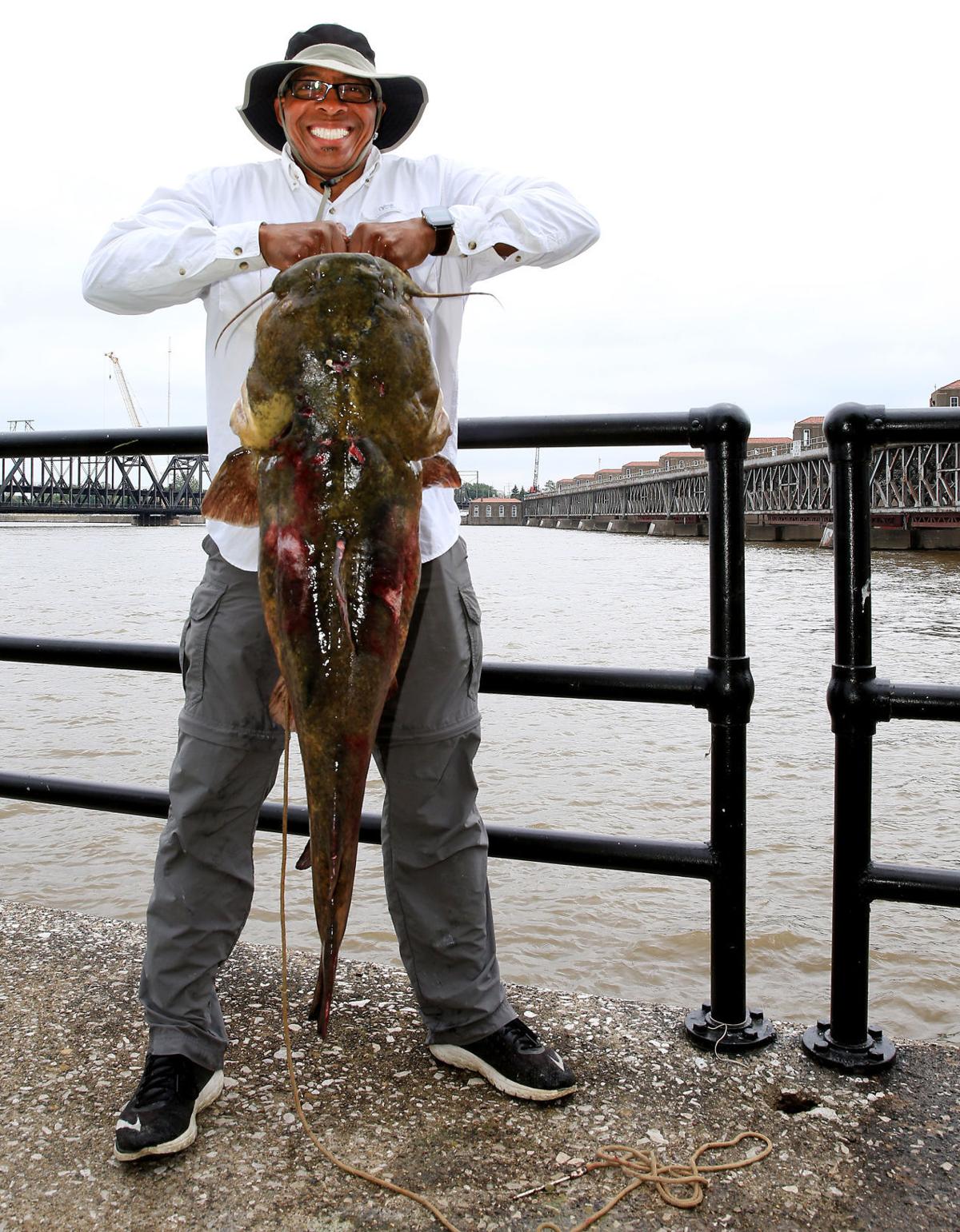 Master Catfish Angler Teacher Finds Peace On The Riverfront Outdoors Qctimes Com