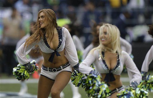 NFL Cheerleaders Oct. 19, 2015