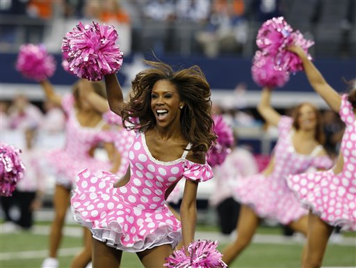 2015 NFL cheerleaders: Week 5