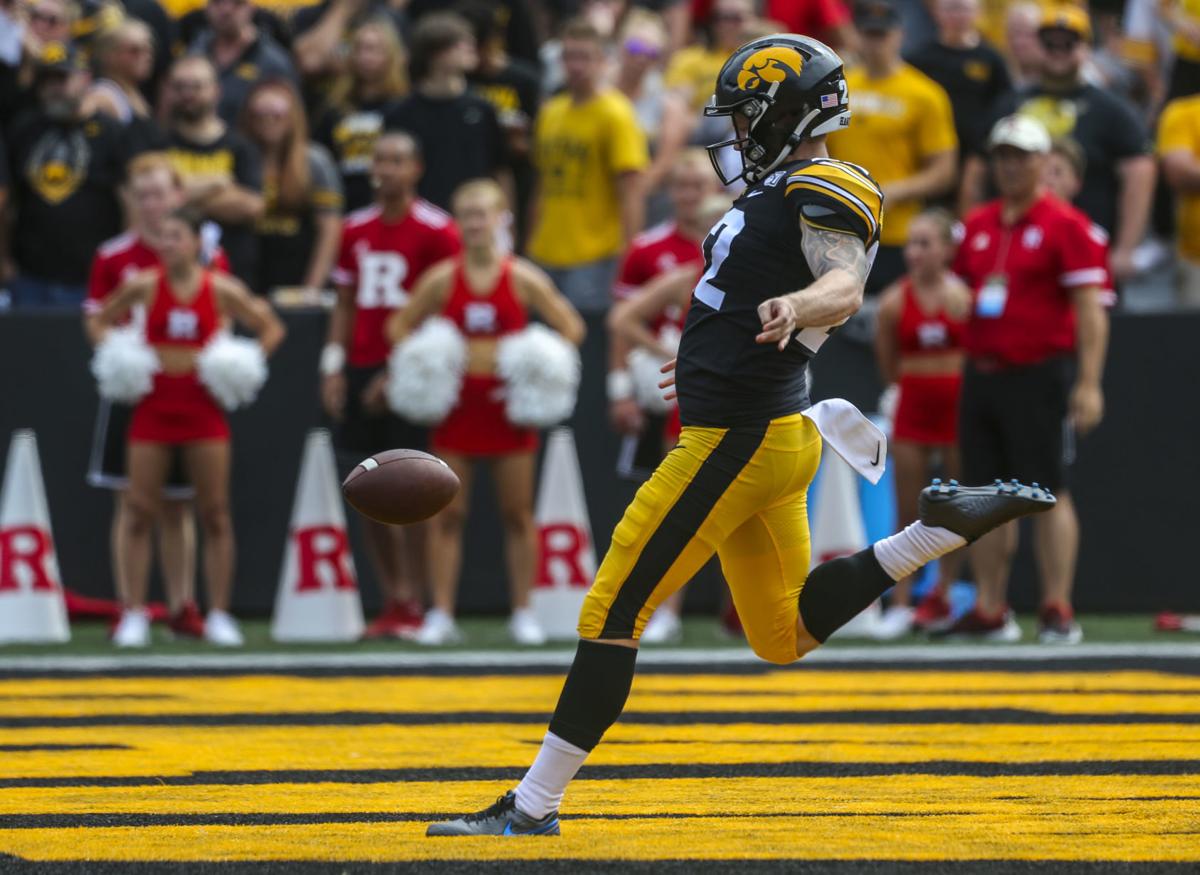 Punters Leave Their Mark On Iowa Rutgers Game Hawkmaina
