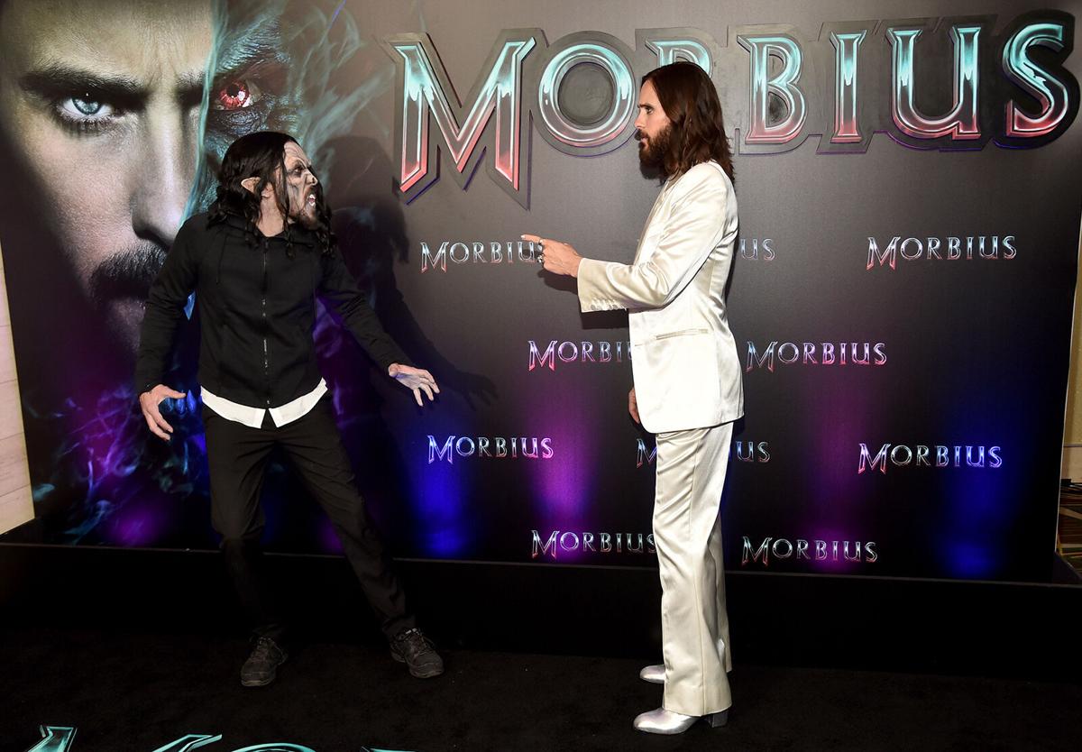 Jared Leto attends the "Morbius" Fan Special Screening at Cinemark Playa Vista and XD on March 30, 2022, in Los Angeles, California.