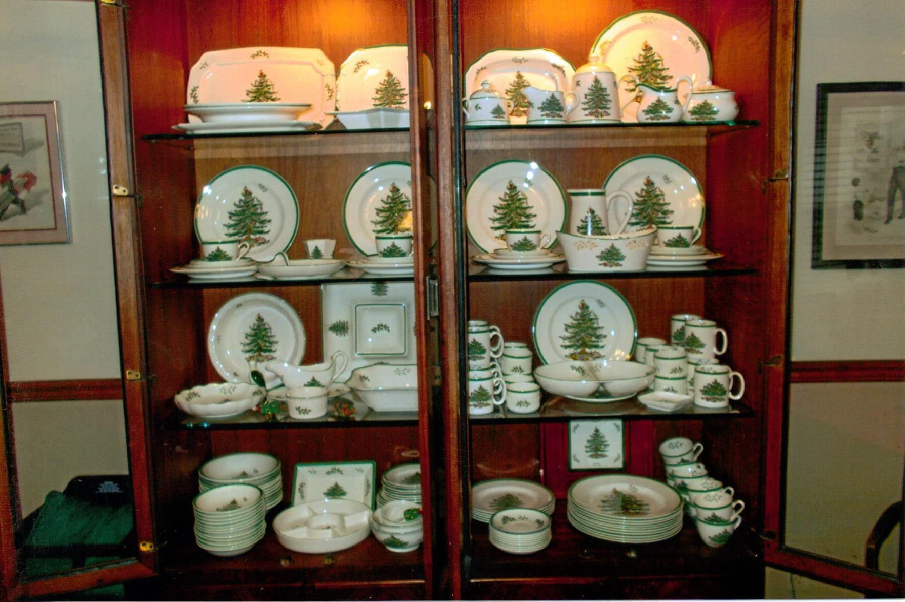 Christmas spode china best sale