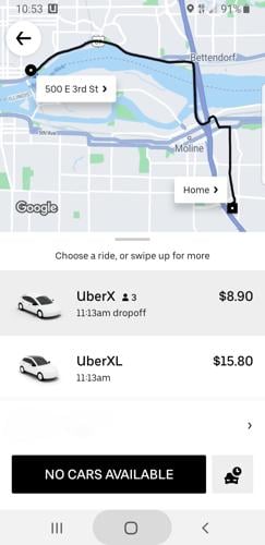 This is how you take uber rides right