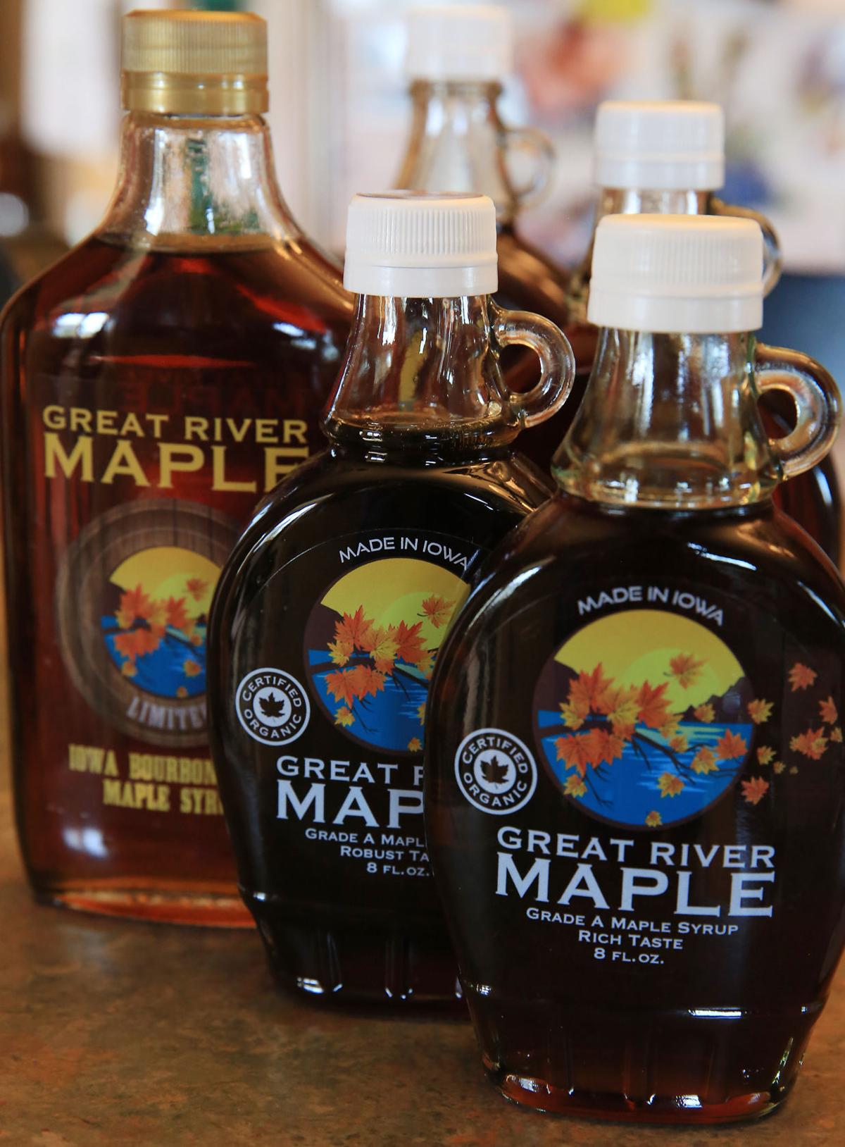 Deep in the sugar bush, Great River Maple produces 'the taste of Iowa