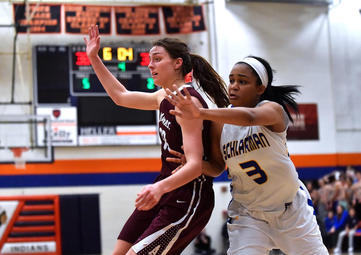 Annawan's run ends against Danville Schlarman High School Girls