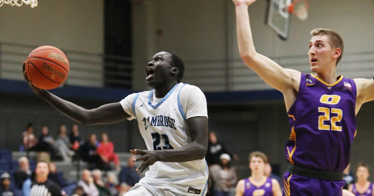 St. Ambrose swept its regular-season basketball finale