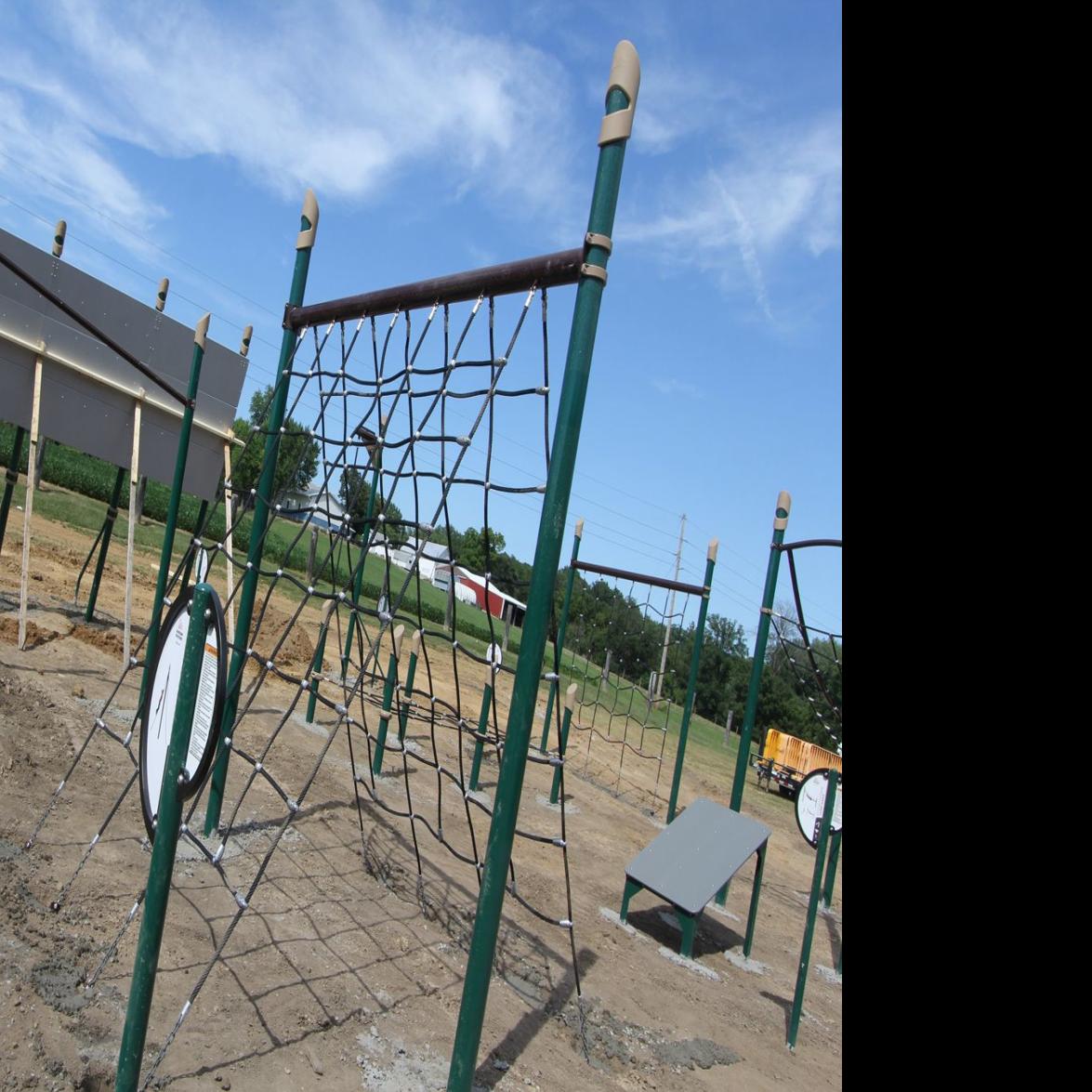 Ninja Warrior Style Playground Takes Shape At Sunderbruch Park