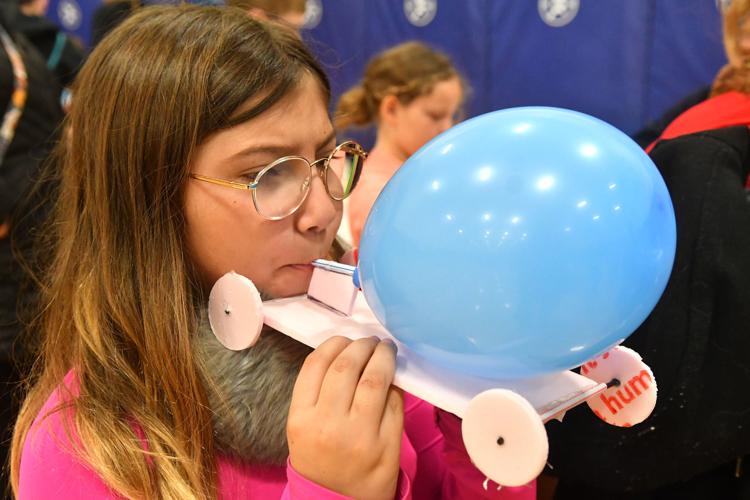 Bettendorf STEM Expo at Bettendorf Middle school.