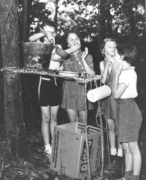 Girl Scouts Through The Years Celebrate