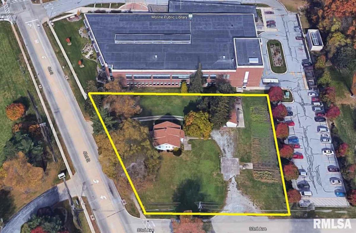 Moline public library land
