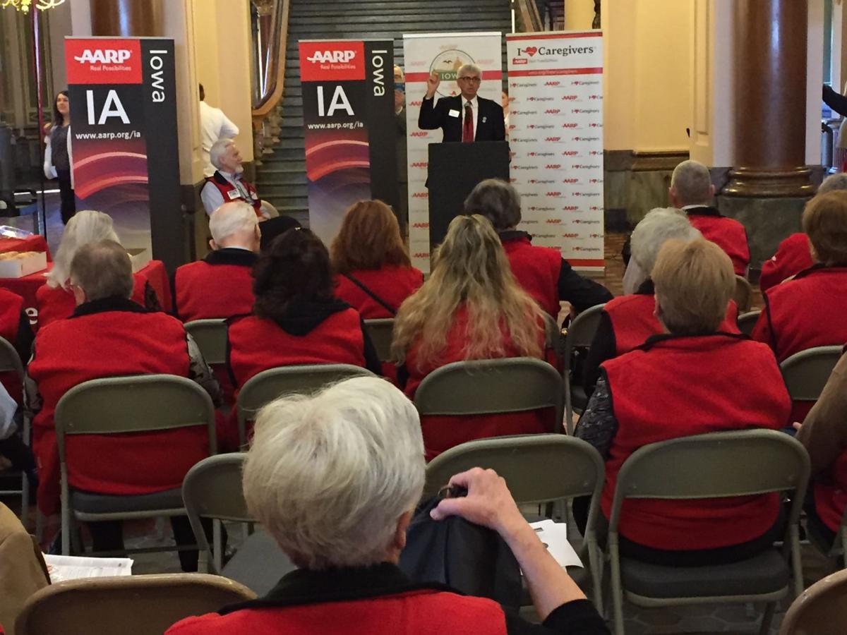 Iowa Capitol Digest AARP lobbies for caregiver bill