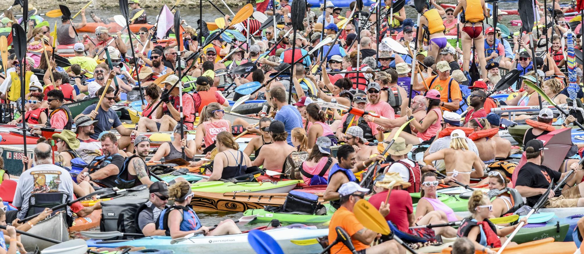 Floatzilla a go, but no Guinness record try