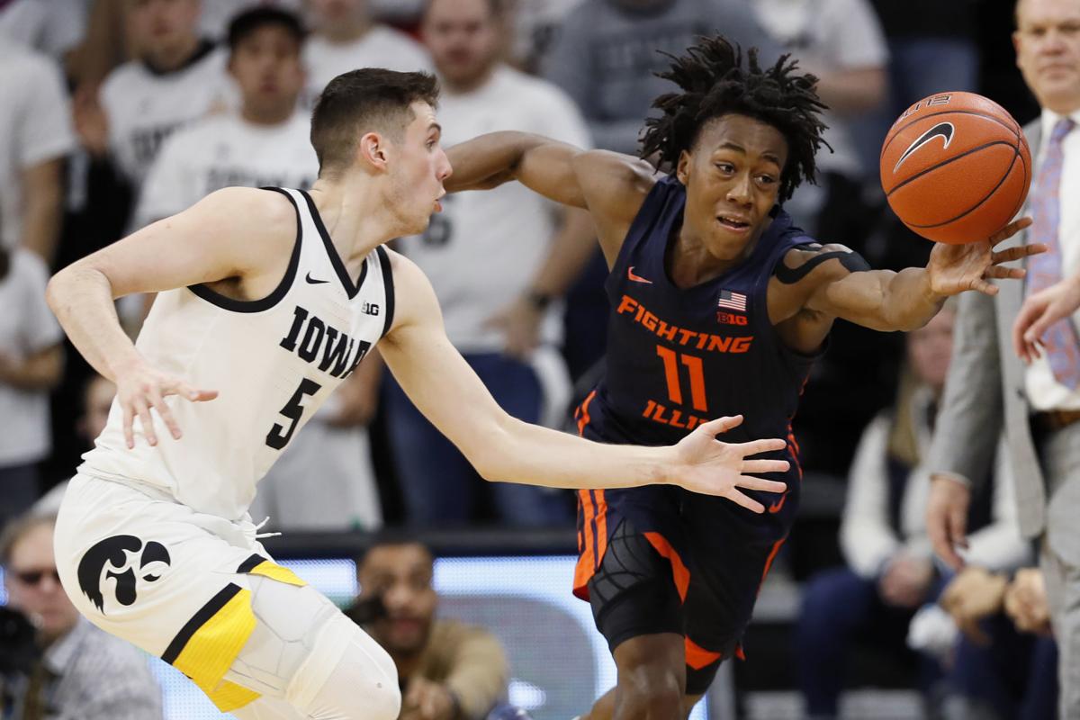 Illinois Iowa Basketball