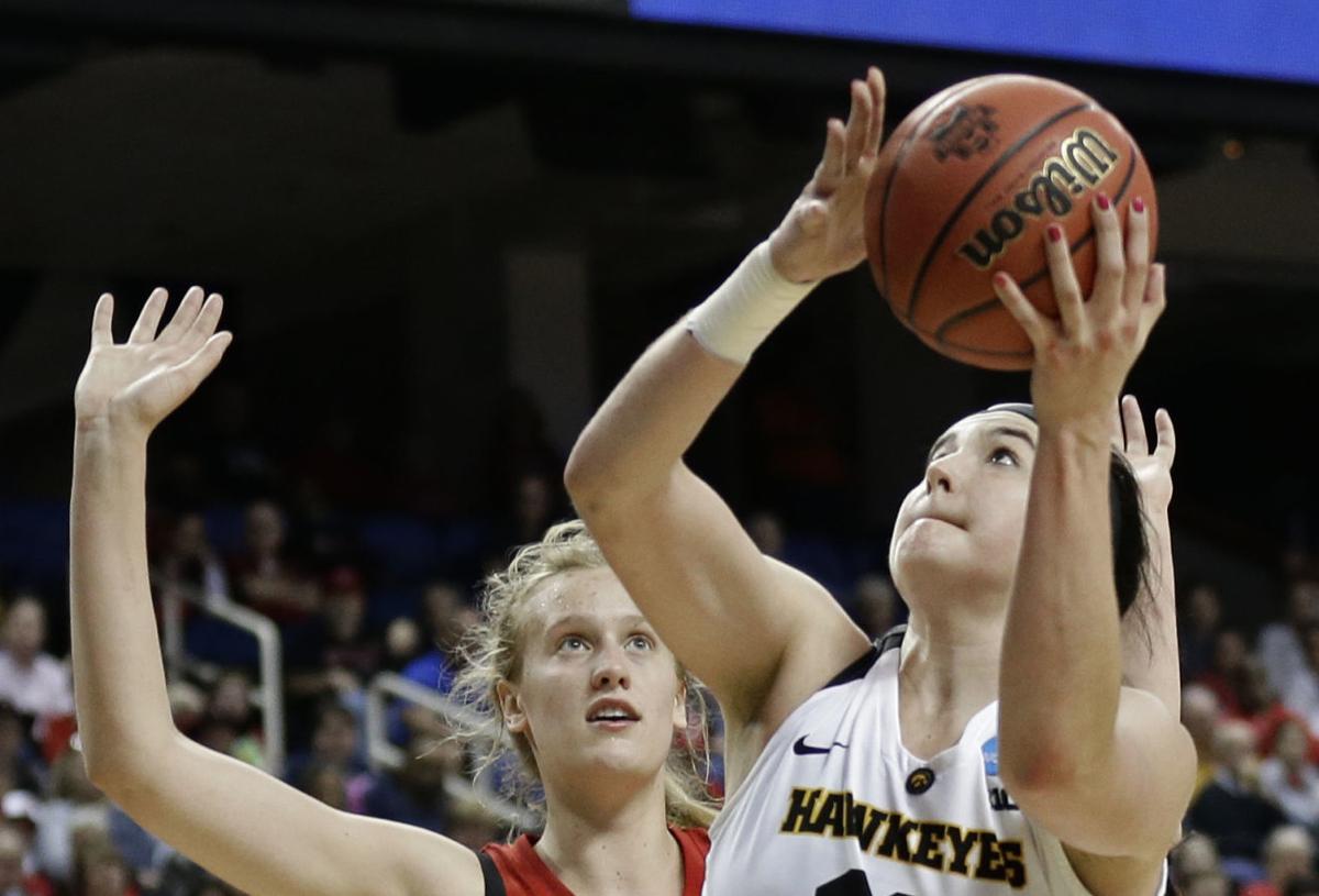 Gustafson Fights Off Another Double Team Test Iowa Hawkeyes