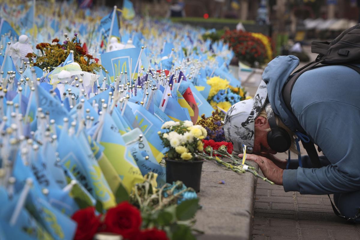 Ukraine Nice IA NICE president visits Ukraine to document destruction