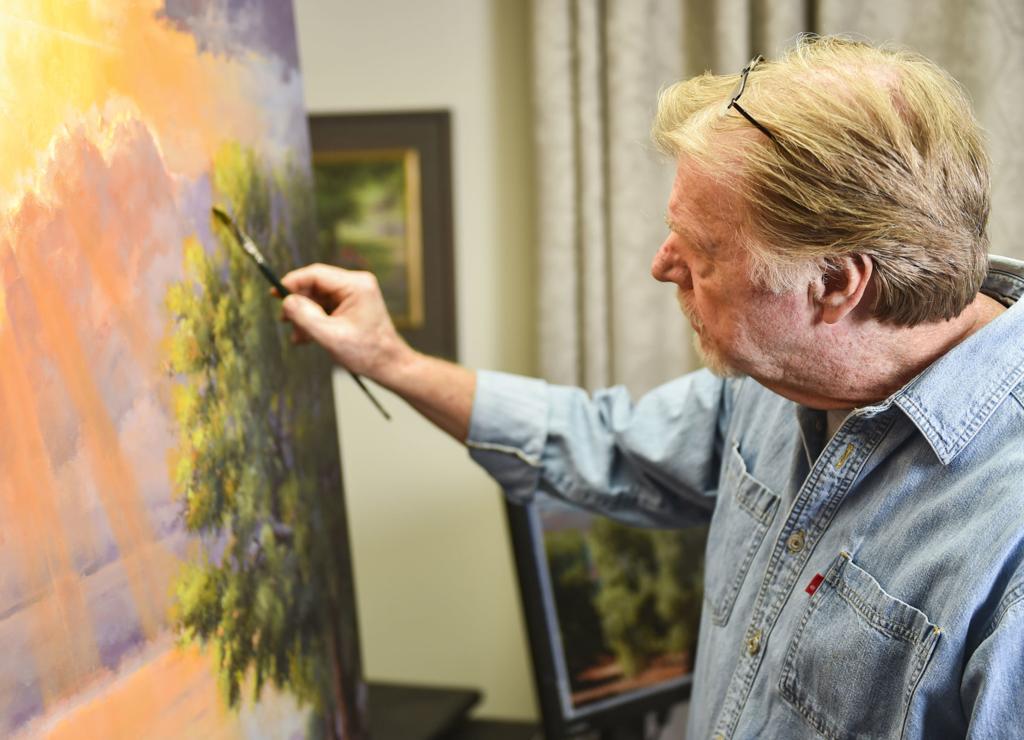 Quad Cities Artist Hopes Latest Painting Helps People See Clouds
