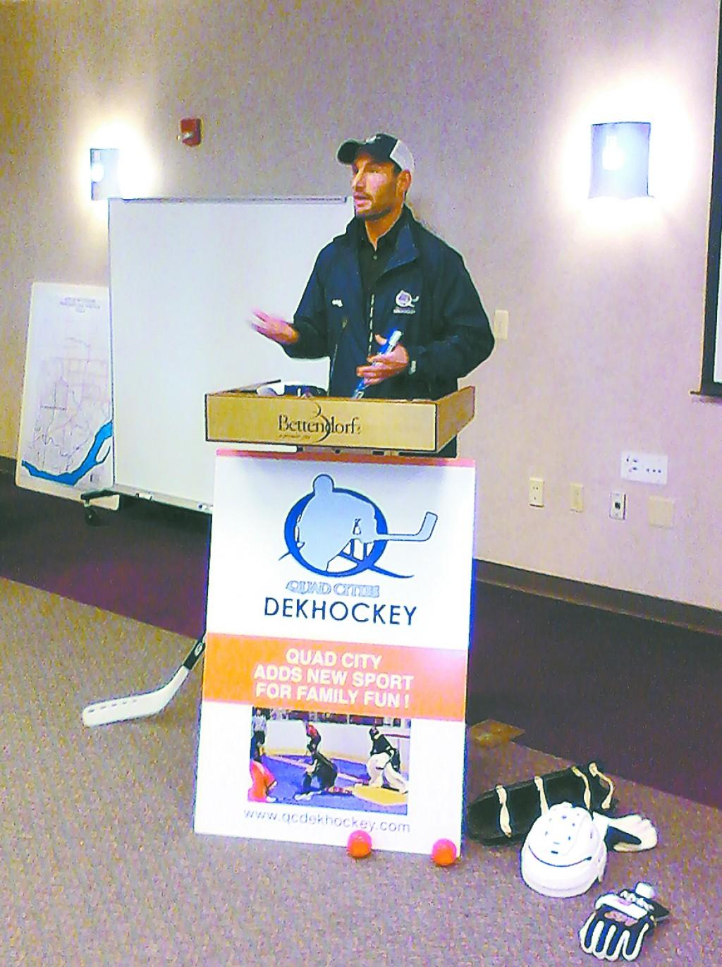 New Hockey League Is On Dek Local News Qctimes Com