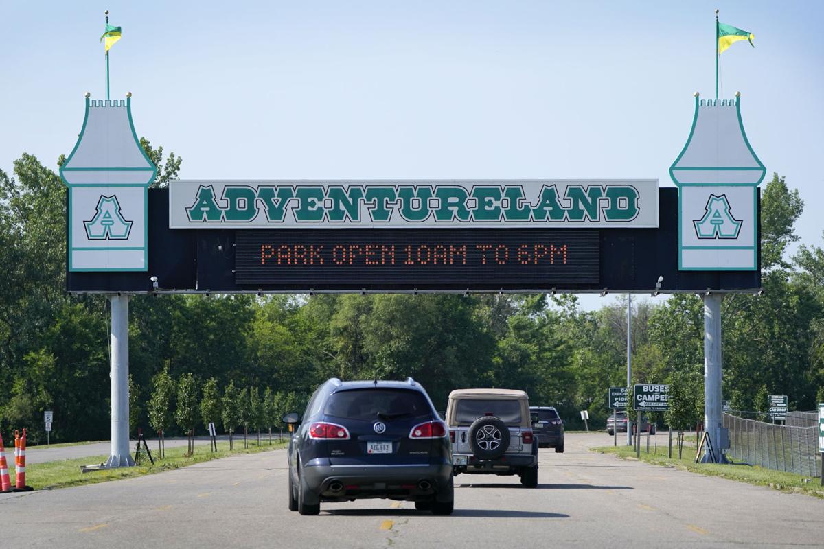 Karte von Adventureland Iowa