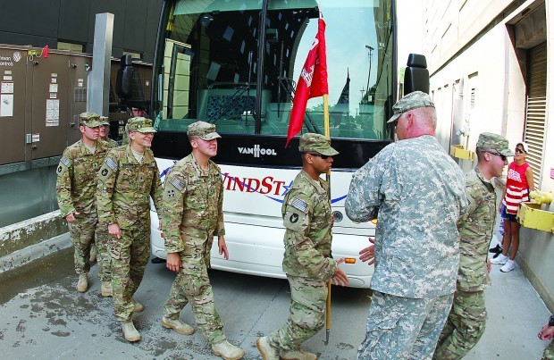 Soldiers Return Home To Cheers Hugs And Tears Local News