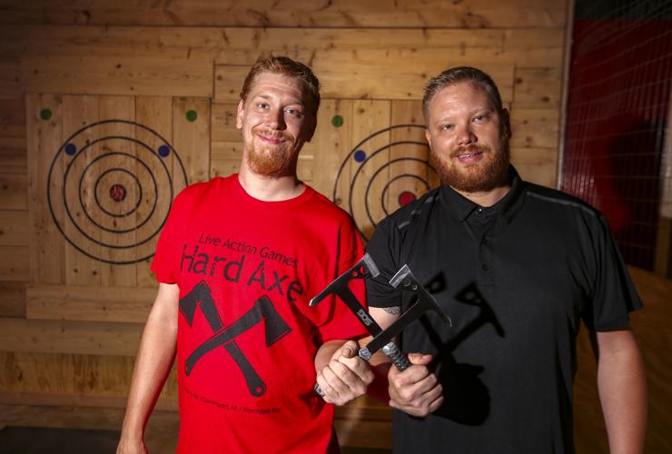 Shop 'til you chop Hatchet throwing now offered at NorthPark Mall