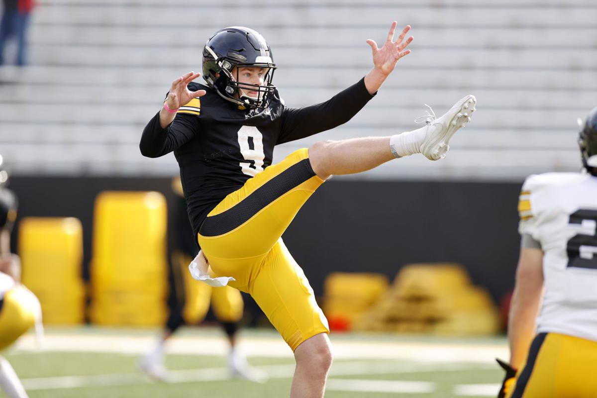 HAWKEYE FOOTBALL SPRING PRACTICE NO. 9