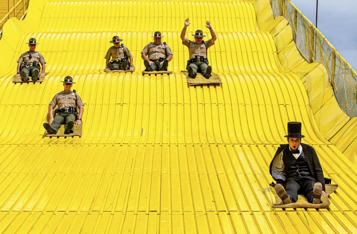 Lincoln take lead on state fair's Giant Slide