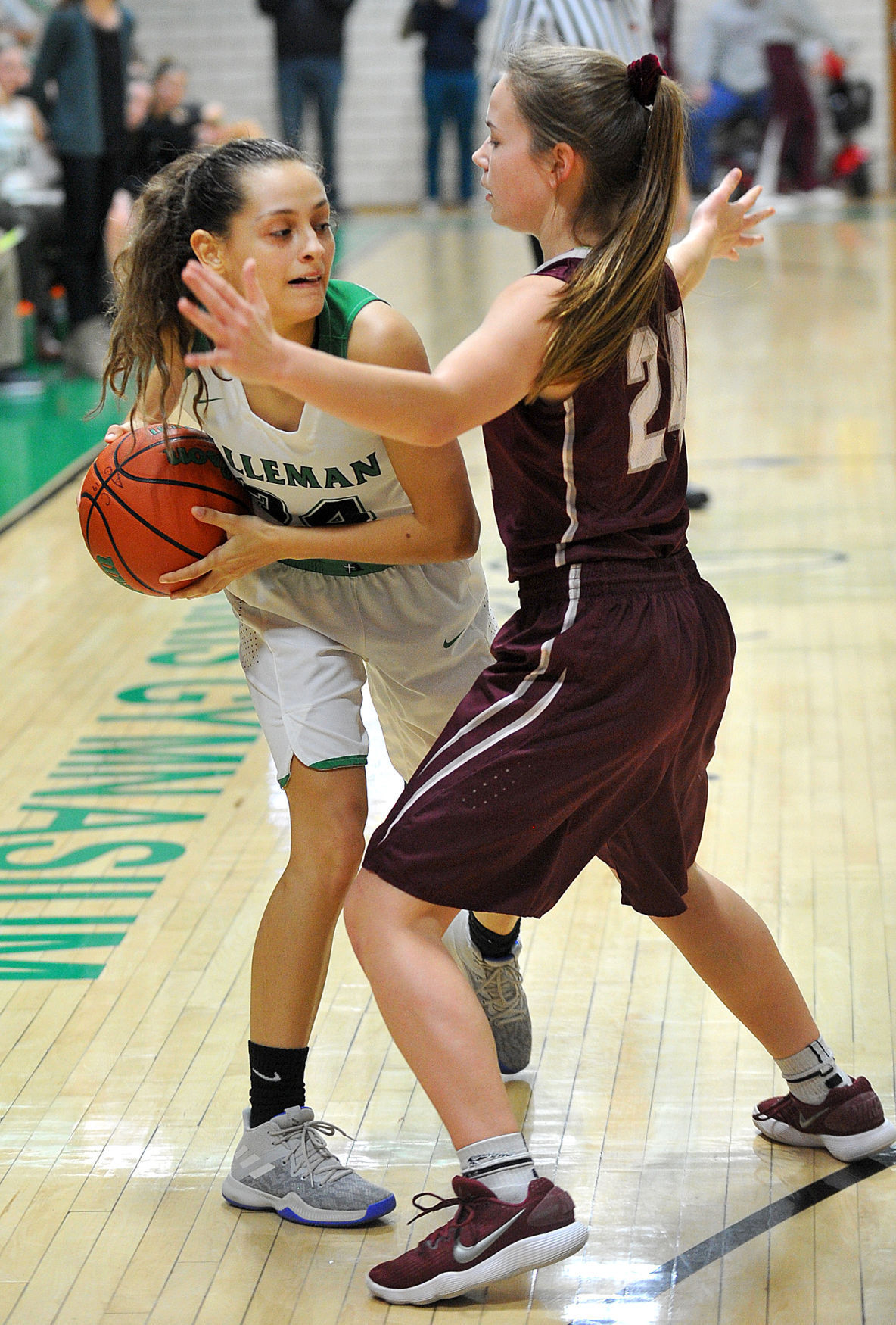 Moline girls end losing streak, hang on at Alleman High School Girls